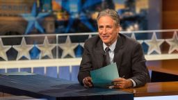 AUSTIN, TX - OCTOBER 28:  Host Jon Stewart at "The Daily Show with Jon Stewart" covers the Midterm elections in Austin with "Democalypse 2014: South By South Mess" at ZACH Theatre on October 28, 2014 in Austin, Texas.  (Photo by Rick Kern/Getty Images for Comedy Central)