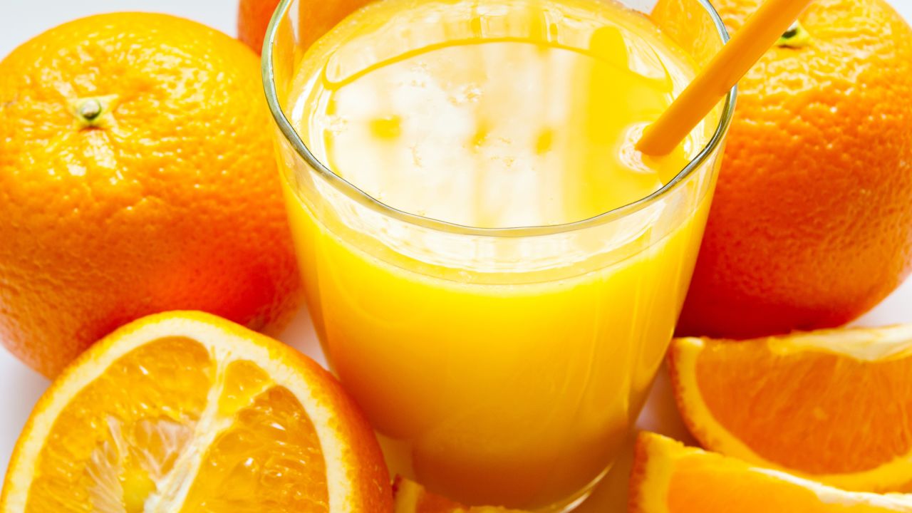While vitamin C is good for you, acidic juices from raw fruits, like orange juice, can actually irritate your sore throat.