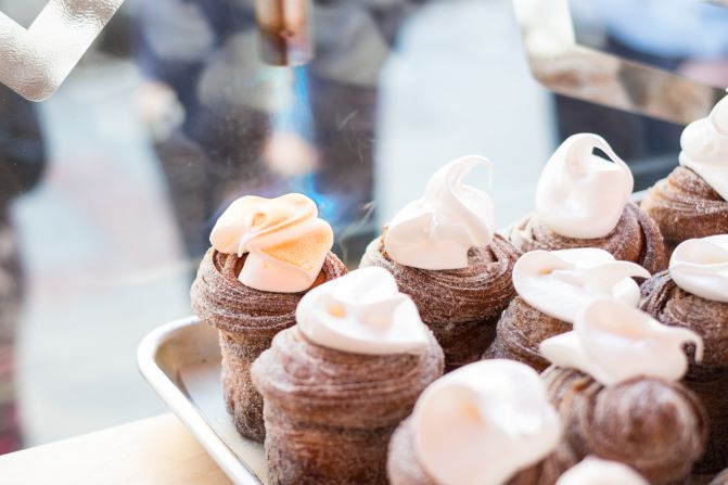 S'mores cruffins have been a hit. Cruffins come out at 9 a.m. daily and are usually sold out by noon. To keep as many customers as possible satisfied, there's a limit of two per person. 