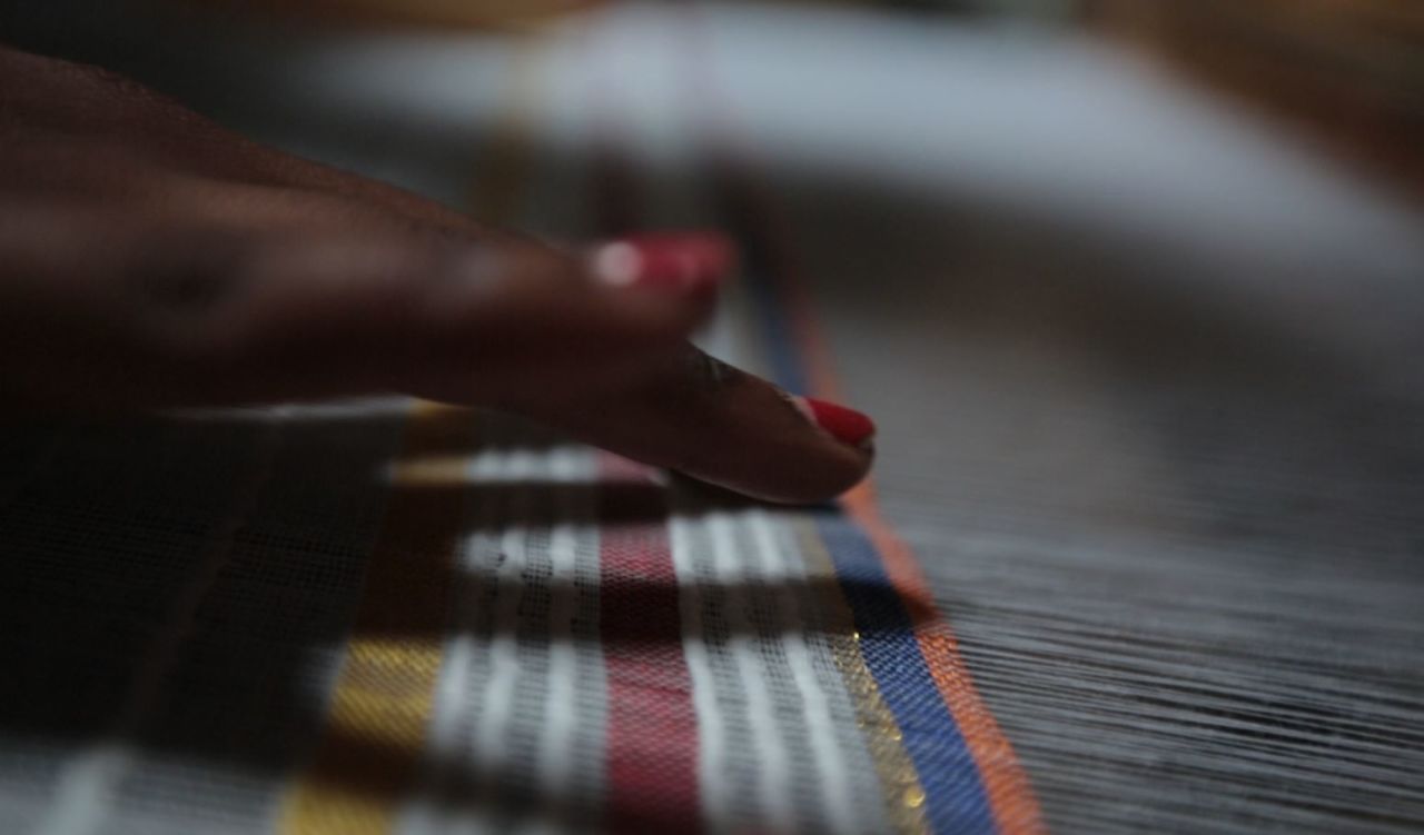Ethiopia is renowned for for its intricately woven cotton fabrics. 