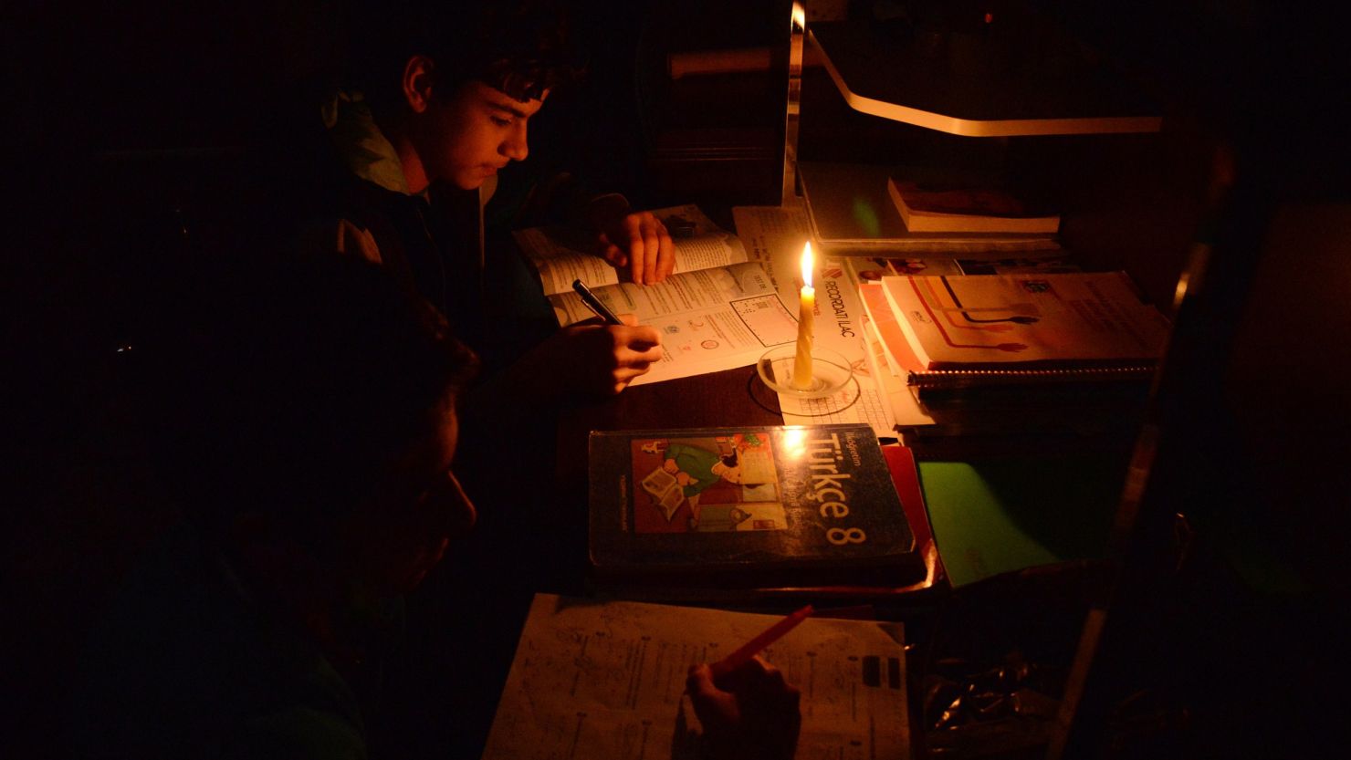 A massive power cut caused chaos Tuesday in large parts of Turkey.