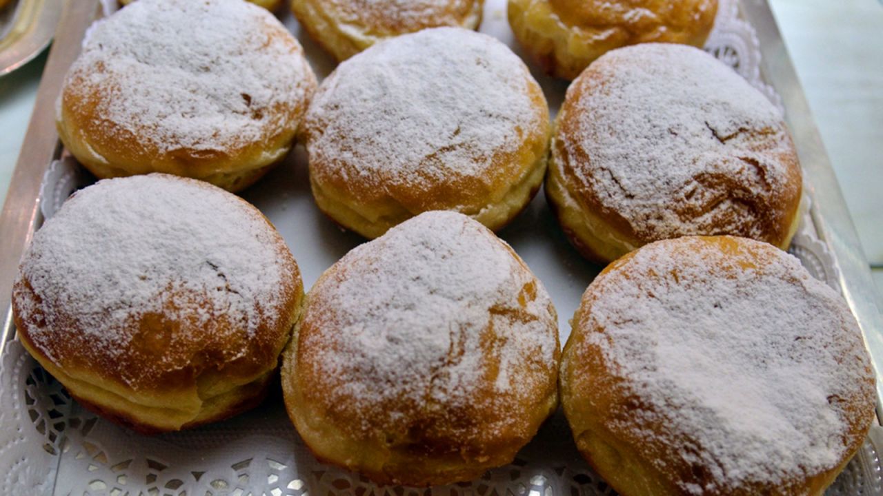 Austria's gift to law enforcement. The jam doughnut is another Viennese creation that expanded beyond the city.