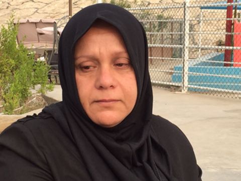 Umm Imad al-Jubouri, a mother of three, cannot stop crying and says she wants her son back dead or alive.