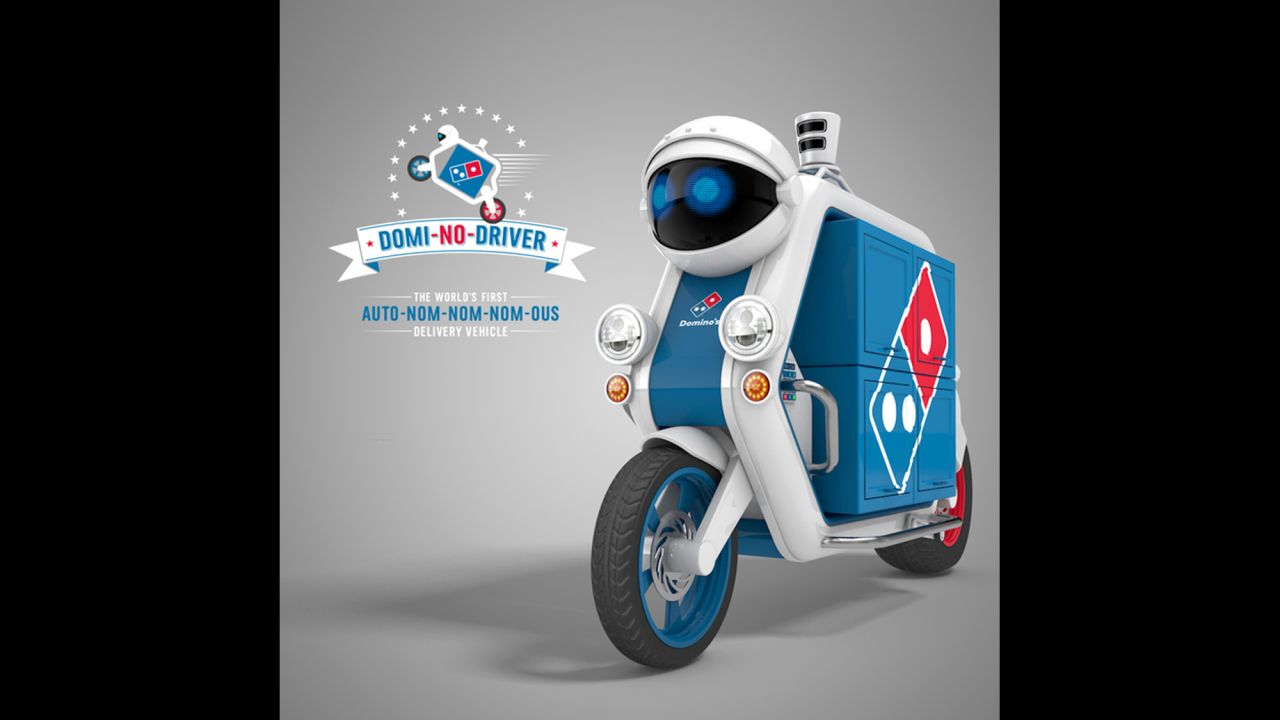 Domino's announced its "<a href="https://www.dominos.co.uk/blog/dominos-rolls-out-driverless-delivery-vehicles/?utm_medium=Affiliates&utm_campaign=CN_www.zdnet.com&utm_content=AffiliateWindow-Sub+Networks&utm_source=VigLink+Inc&utm_term=CN_AffiliateWindow" target="_blank" target="_blank">Domi-No-Driver,</a>" described as the world's first driverless pizza-delivery vehicle. The company said the bikes come equipped with "H.U.N.G.A.R. (Hunger Detection and Ranging) to help them detect and navigate real-time obstacles."