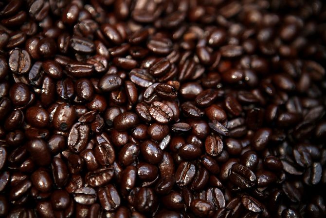 Women wash the coffee beans, then roast and grind them. Guests are then served three cups of black coffee, going from stronger to weaker, and the ceremony can last several hours.