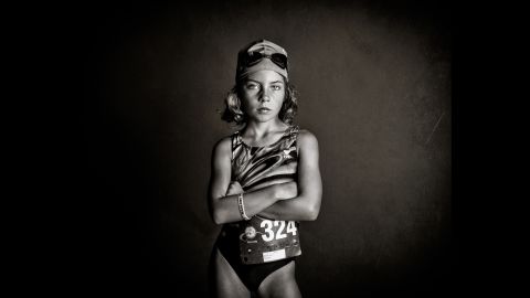 Photographer Kate Parker's project "Strong is the New Pretty" reveals her two daughters and their friends as they discover who they are -- which is often messy, loud, excited, intense and always strong. Parker shot this image of her daughter, Ella, the night before her first triathlon, when she was feeling nervous. Parker wanted to show her that even when she's afraid, she's strong.