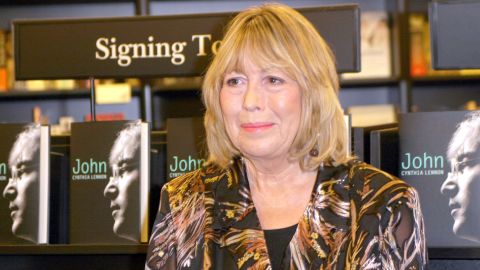 Cynthia Lennon attends a signing for her book "John" in London in 2005.