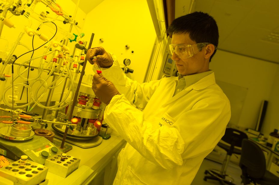 Nanoco has spent more than $50 million and the better part of 15 years developing quantum dots that are not only free of heavy metals but can be produced in the kind of quantities that make it attractive for manufacturers.