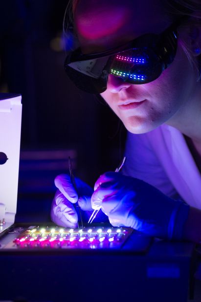 At the moment the display industry has shown the greatest interest in the quantum dot technology, but the lighting industry and the medical diagnostic industry are the next in line.