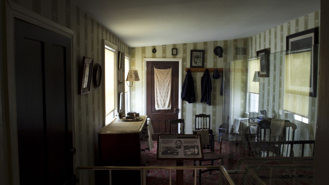 Lincoln, whose wound was found to be mortal, was taken from Ford's Theatre to the <a href="http://www.nps.gov/foth/the-petersen-house.htm" target="_blank" target="_blank">Petersen House</a>, which is now maintained by the National Park Service. His body was laid across a bed too small for him, and doctors, family and officials kept vigil. He died at 7:22 a.m. April 15. Secretary of War Edwin Stanton was said to declare, "Now, he belongs to the ages." The bed is on display (through February) at the Abraham Lincoln Presidential Library and Museum in Springfield, Illinois.