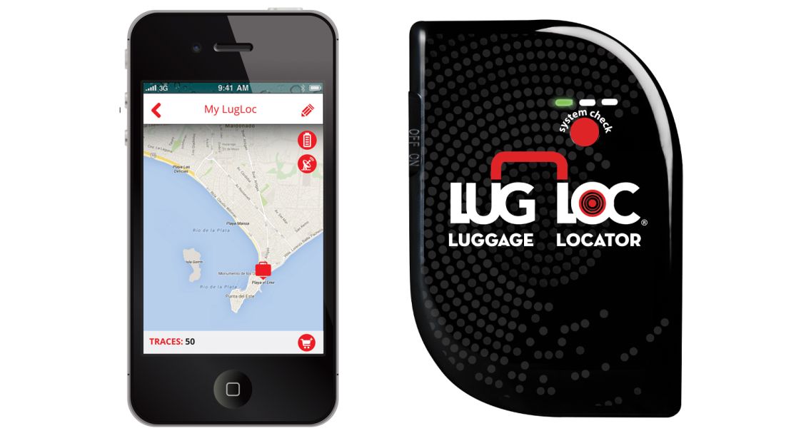 If the only smart feature you want is the ability to track your bag, save some money and just buy a LugLoc. All you have to do is put the tracking gizmo, which combines GSM and Bluetooth technology, in your suitcase. With a tap on the app, a map will appear showing its location.  