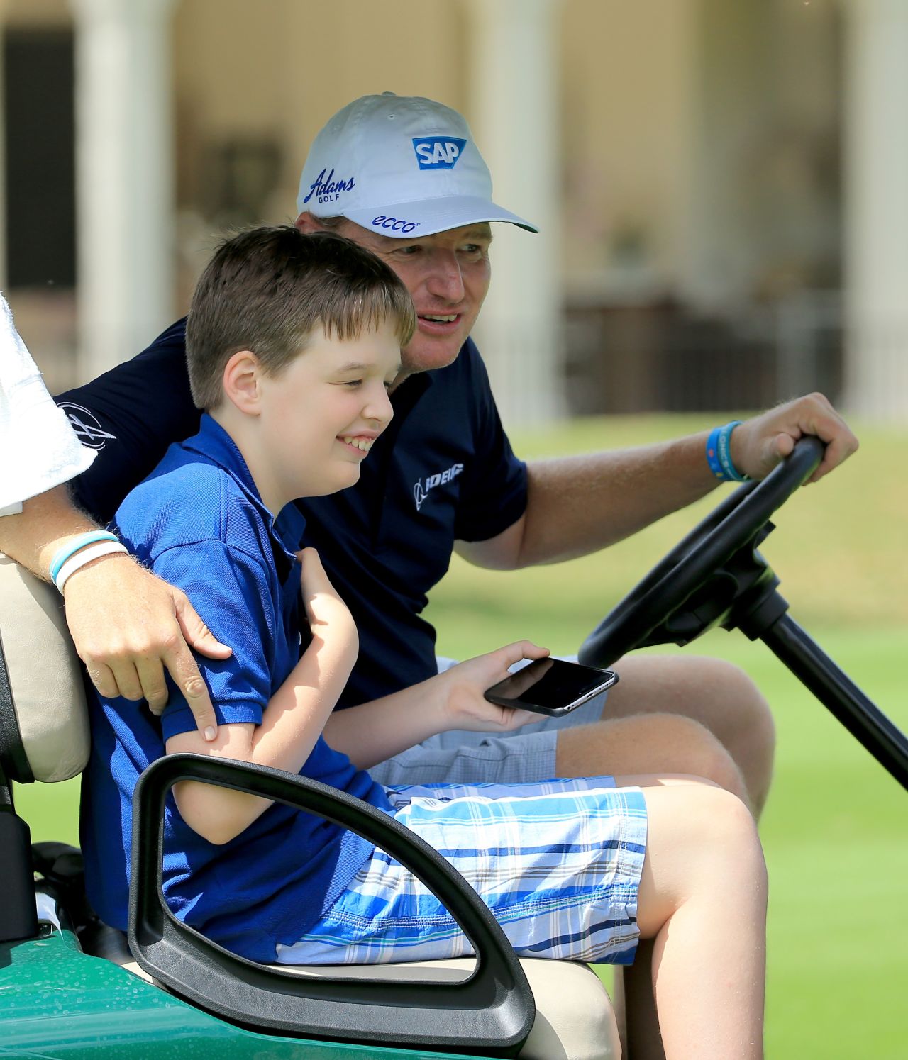Veteran golf star Ernie Els is a longtime campaigner for autism awareness. His son Ben was diagnosed at an early age.