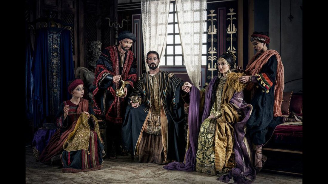 James Callis, Claire Cooper, Jim Sturgeon, Farzana Dua Elahe and Marama Corlett are among the cast of "A.D. The Bible Continues," which starts on NBC Sunday night.