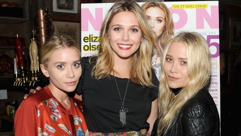 Mary-Kate, right, and Ashley Olsen, left, had early success sharing the role of Michelle Tanner on the sitcom "Full House." Elizabeth Olsen was a child actor, too, appearing in Mary-Kate and Ashley's movies. She drew praise as an adult for her breakout role as the titular character in the film "Martha Marcy May Marlene."