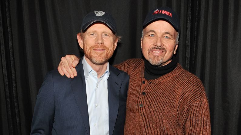 Ron Howard, left, went from playing little Opie on "The Andy Griffith Show" to directing Hollywood blockbusters like "Apollo 13" and "The DaVinci Code." His brother Clint acts in many of his films. Clint has also appeared on "My Name Is Earl" and "Arrested Development."