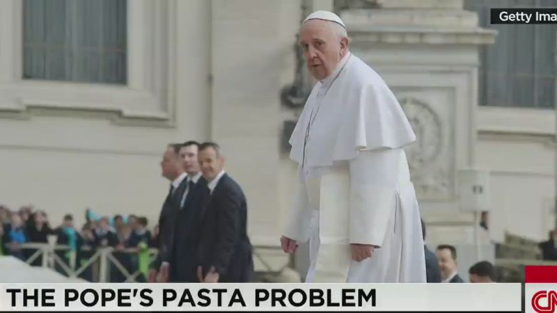 Um, Holy Father? teensy problem | CNN