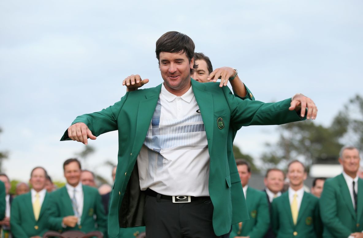 Australian Scott returned the favor and handed Watson his second green jacket in three years.
