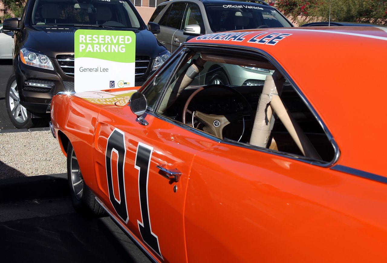 He was a fan of "The Dukes of Hazzard" and bought one of the General Lee cars used in the television show at an auction. 