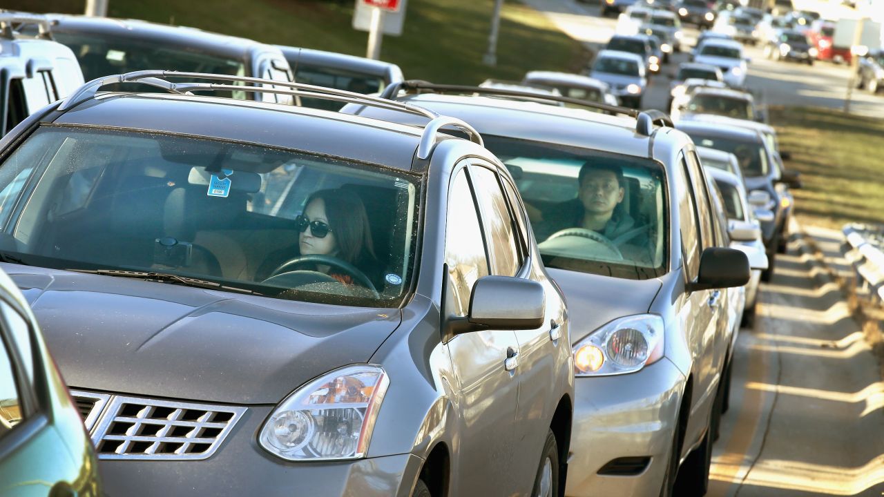 Being stuck in a traffic jam can increase stress hormones significantly and is best avoided, where possible.