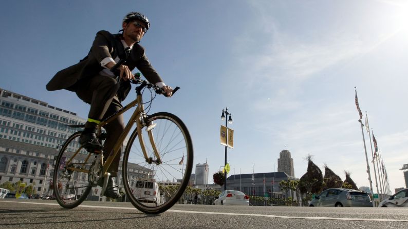 Commuting exposes you to more pollutants, especially while cycling.