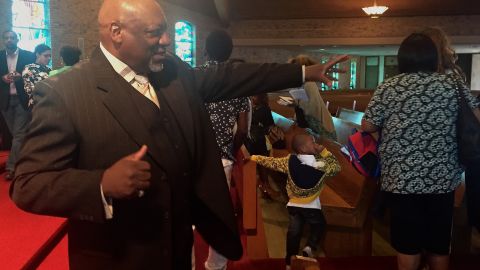 On Easter, the Rev. Tommie Pierson encourages members of his congregation to look for new signs of life.