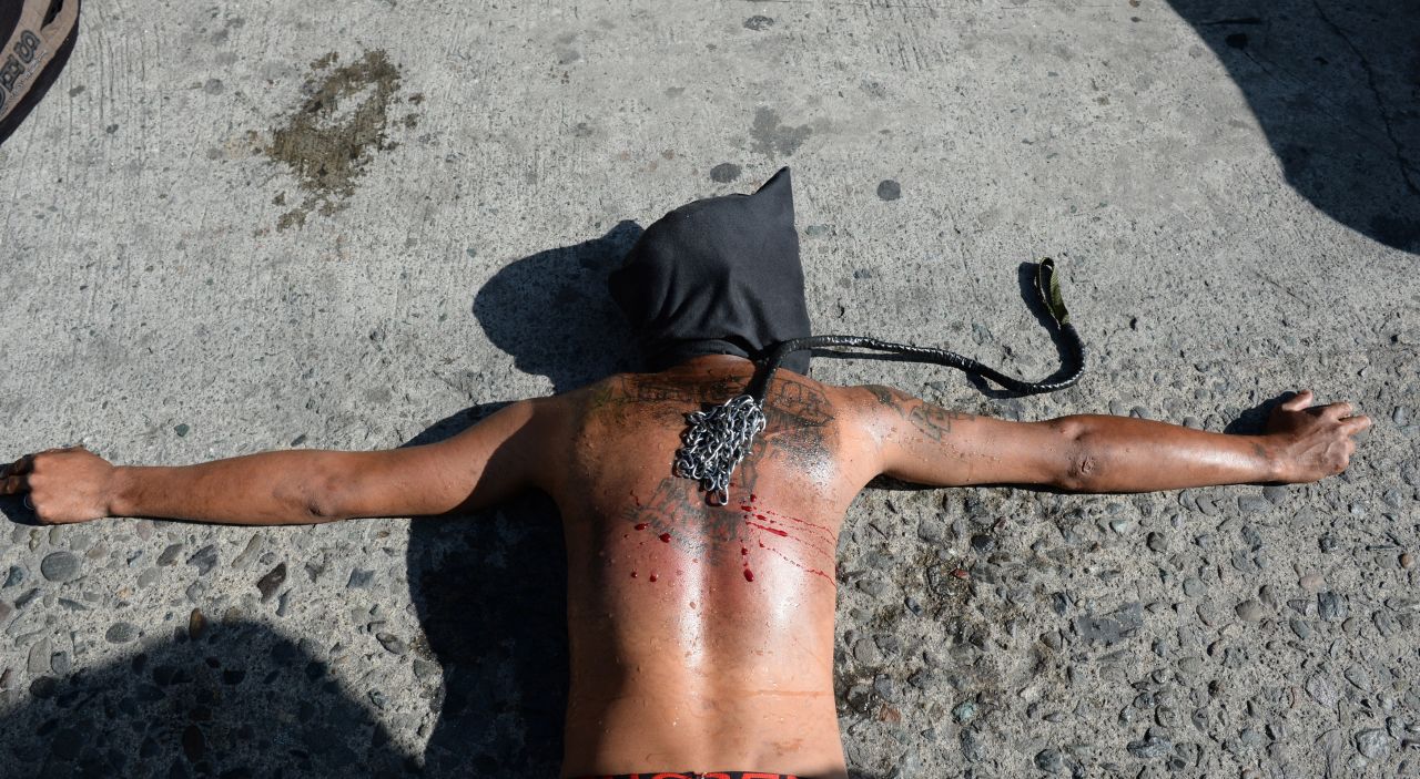 In addition, believers say flagellation, or pamagparaya, is a way to bring themselves closer to God.