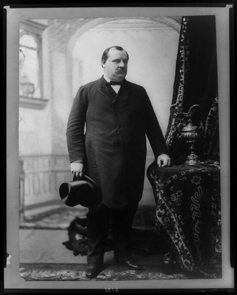 "Blaine, Blaine, James G. Blaine, The Continental Liar from the State of Maine," was Grover Cleveland's slogan in 1884. He served as both the 22nd and 24th president of the United States.