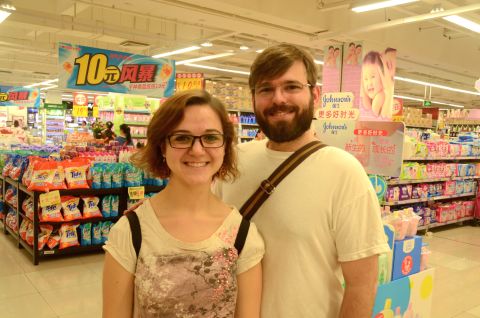 U.S. couple Danae and David Carr say they visit the mall at least once a month.