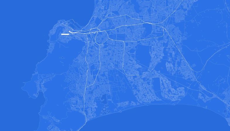 Click through the gallery to see if you can identify the cities from the blueprint map tool designed by Lauren Ancona. Anything over 6 out of 10 represents an impressive score!<br /><br />Question: Can you name this African city?