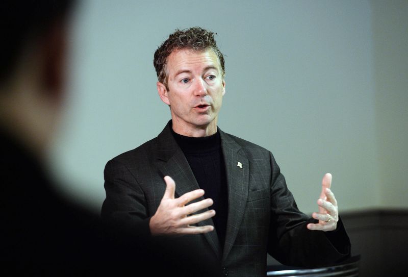 Kelley Paul Rand Paul cuts his own hair CNN Politics