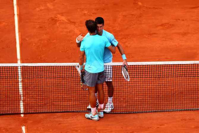 Since the start of 2011, the Serbian owns a very respectable 4-5 record on clay against Nadal. But in that time he's 0-3 versus the Spaniard at the French Open, losing two finals. 
