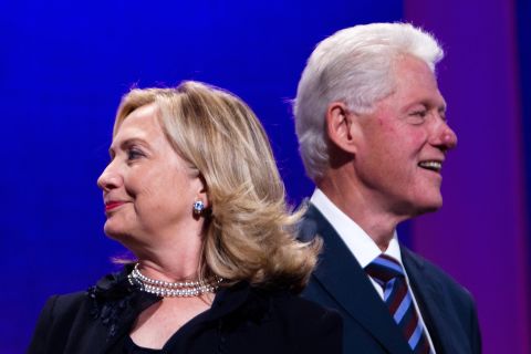 Whichever Republican wins the party's 2016 nomination will likely face the first-ever female major-party nominee: Hillary Clinton. She rose to fame as first lady, the wife of former President Bill Clinton, but has since established a political career of her own that includes stints as a U.S. senator and secretary of state. Hillary and Bill Clinton are pictured.