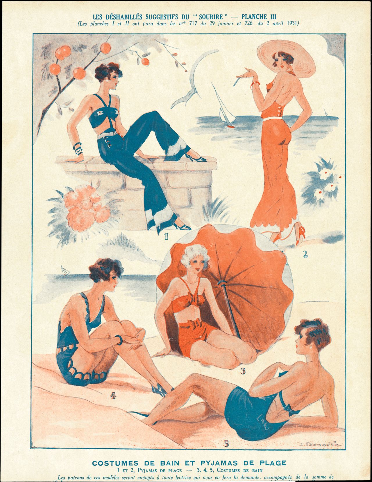 "Not just for children, the sailor suit crossed into women's wear, especially at the beach," said Butchart.<br />"So you've got this big association with seaside holidays, with leisure time, with being by the sea, with that sort of carefree attitude that goes with being on holiday."
