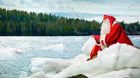 OK, you get the picture here. Santa's still going to be there when the snow starts to thaw. Luxury Action says its year-round experiences might appeal to people in warmer countries who prefer to escape their own scorching summers and head to cooler climes.
