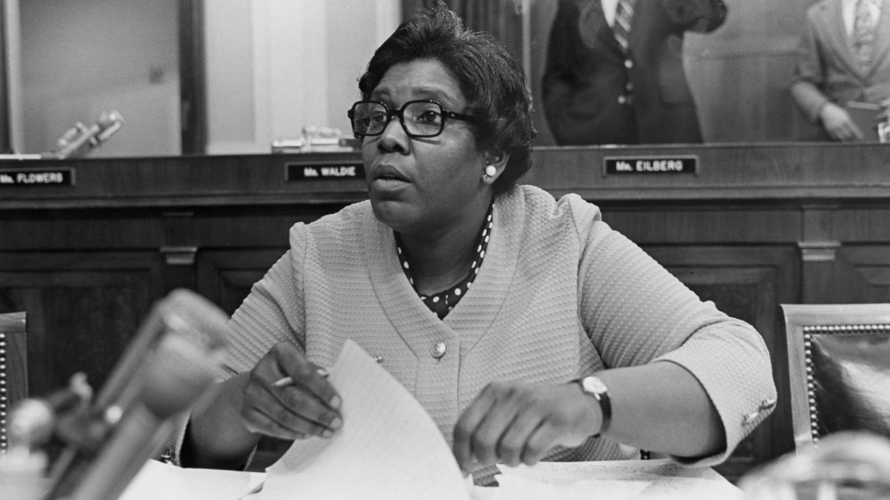 The first black congresswoman from the Deep South, Barbara Jordan fought to extend the 1979 deadline for ratification of the ERA. Earlier, as one of two women in the Texas Senate, she pushed for passage of the ERA and proposed a similar state amendment. She rose to national prominence in 1974 when her opening remarks at President Richard Nixon's impeachment hearings shook the nation. 