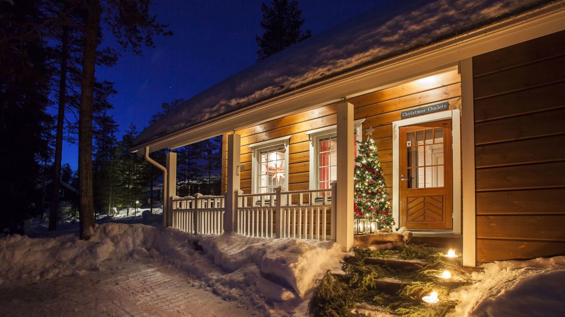 The Christmas chalets come with decorated Christmas trees, aromatic candles and log fires, whatever the weather. Off-season Christmases will offer better value for money and a better chance of meeting an overstretched Santa, the travel company says.