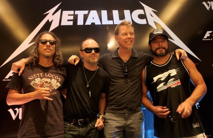 ... The Dane is the father of Metallica drummer Lars Ulrich (second from left.) Formed in 1981 the band has released 12 albums with the musician now reportedly worth over $170m.