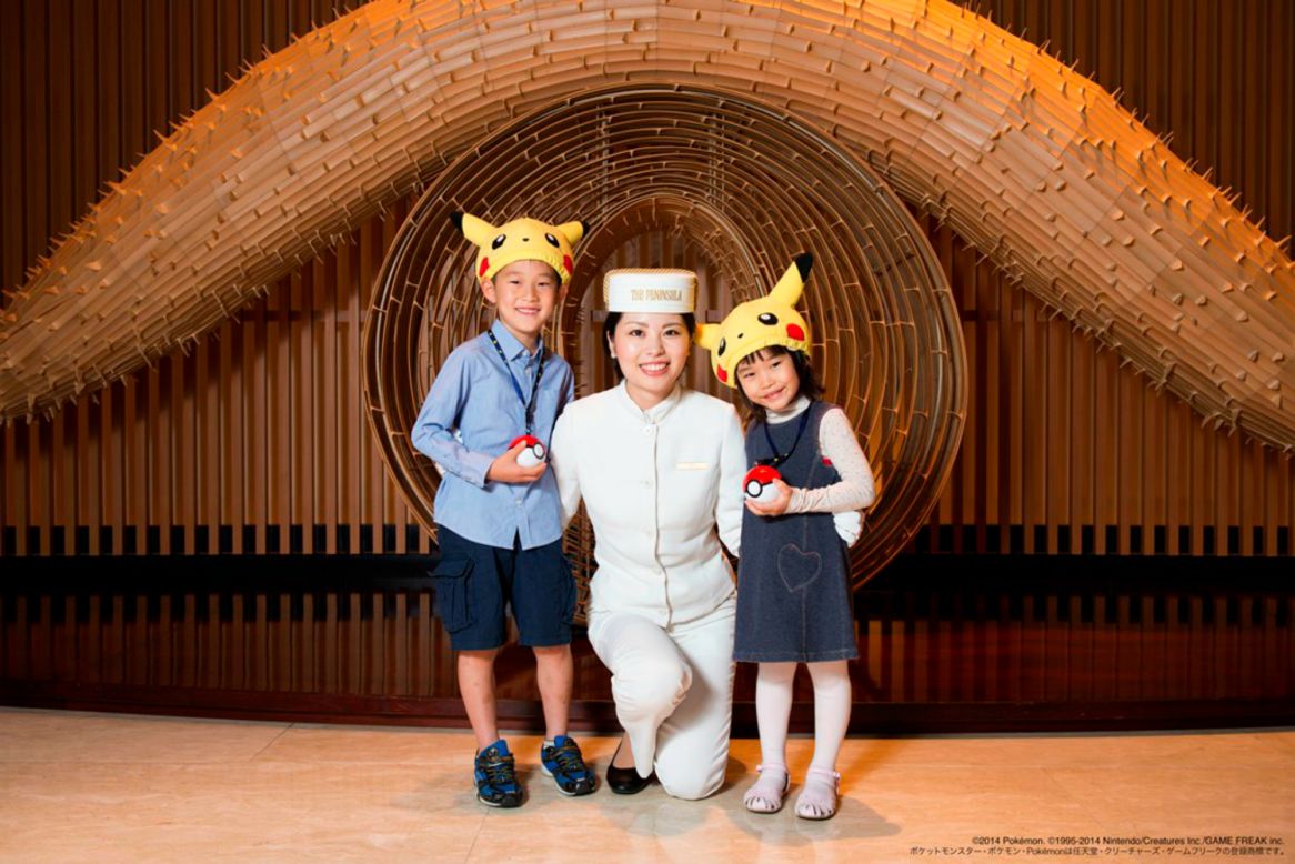 The Peninsula Tokyo has even integrated technology into guest experiences geared towards children. The hotel offers an interactive, Pokemon -themed adventure where the littlest guests seek out clues from ten digital displays throughout the property. The experience culminates in a "secret chamber" that uses advanced optics technology to create a "magic mirror". 