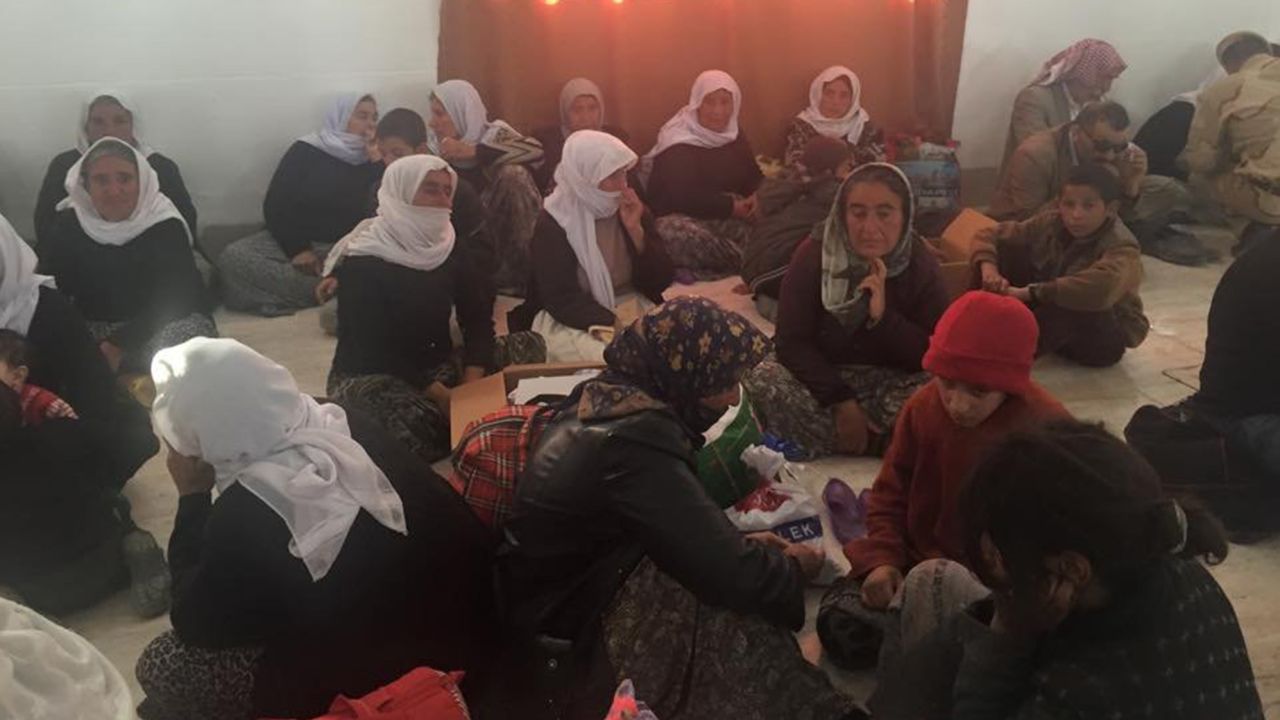 Over 200 Yazidi captives were released by ISIS in Iraq's Kirkuk province.