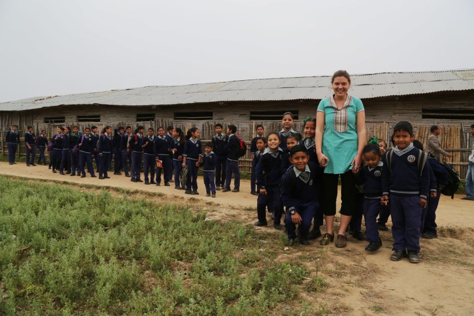 In 2006, New Jersey native <a href="http://www.cnn.com/2015/04/09/living/cnnheroes-doyne/index.html" target="_blank">Maggie Doyne</a> used $5,000 she had earned for babysitting to purchase land in Surkhet, a district in western Nepal. She worked with the local community to build the Kopila Valley Children's Home, which today is home to nearly 50 children.