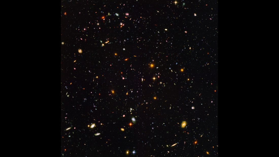 In 2004, astronomers unveiled the deepest portrait of the visible universe ever taken to date. Called the Hubble Ultra-Deep Field, the million-second-long exposure shows the first galaxies to emerge shortly after the Big Bang. The image shows an estimated 10,000 galaxies. In 2012, astronomers assembled an upgraded image called the Hubble eXtreme Deep Field. It combined 10 years of Hubble Space Telescope photographs taken of a patch of sky at the center of the original Hubble Ultra-Deep Field. The new image contains about 5,500 galaxies.