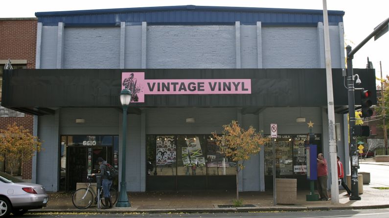 <a href="http://www.vintagevinyl.com/" target="_blank" target="_blank"><strong>Vintage Vinyl</strong></a> was founded by two buddies in 1979 as a booth at a farmer's market. Today it's one of St. Louis' classic record stores, stocking everything from rock to gospel to reggae to Latin jazz. 