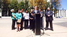 Three Orange County supervisors announce a petition drive to recall a judge.