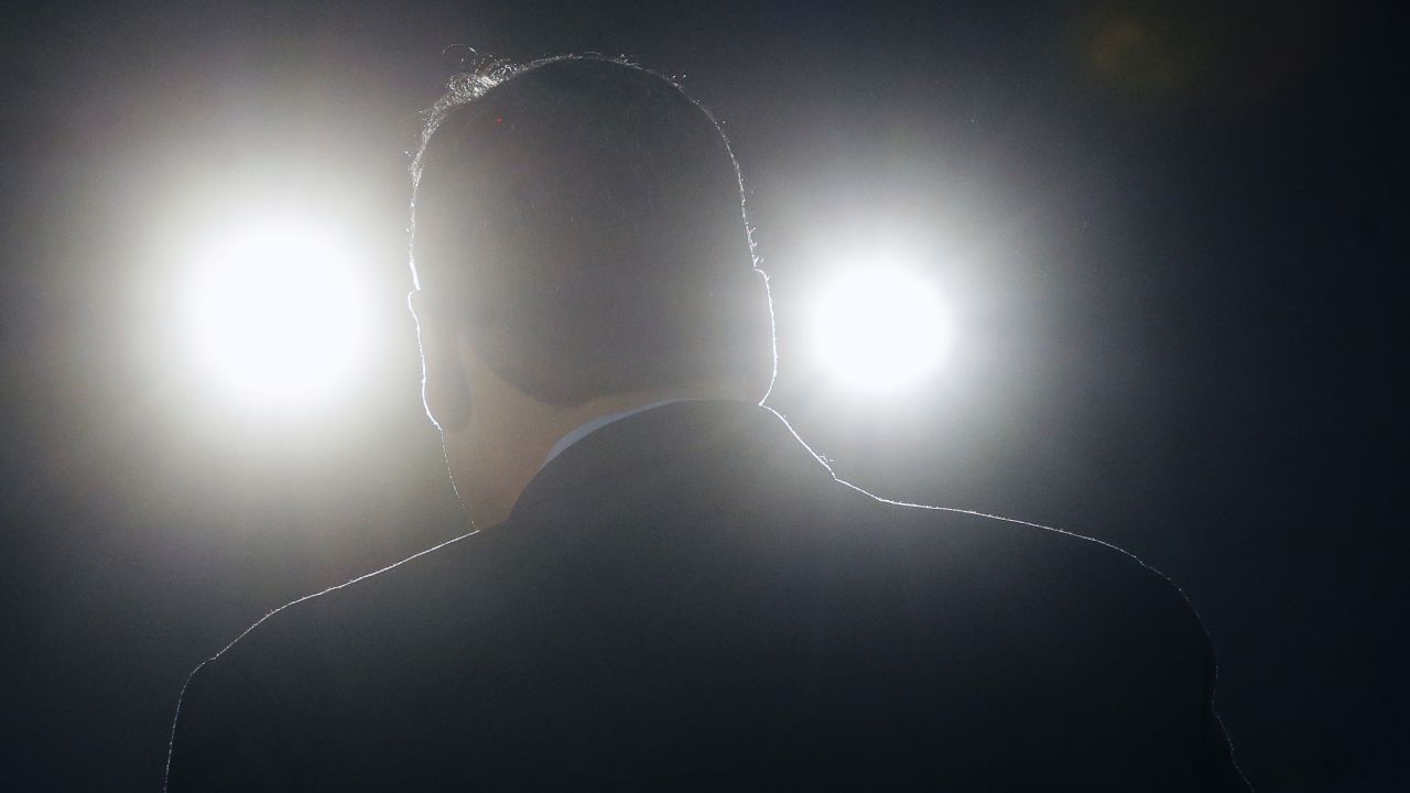 New Jersey Gov. Chris Christie addresses a gathering during a town hall meeting Tuesday, April 7, in Matawan, New Jersey. Christie is <a href="http://www.cnn.com/videos/politics/2015/04/03/chris-christie-town-hall-origwx.cnn" target="_blank">touring New Jersey</a> as he conducts weekly town hall meetings through June.