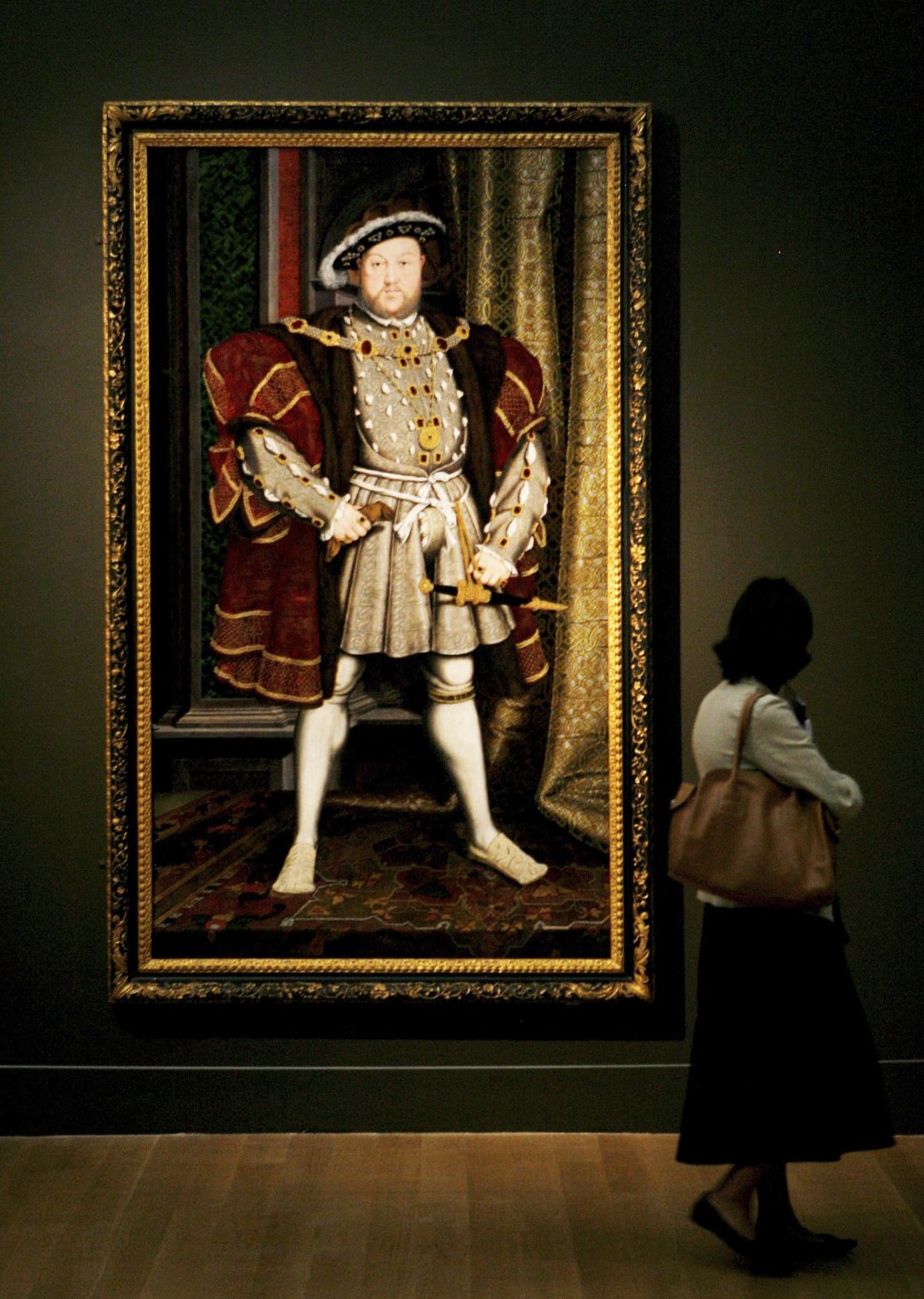 King Henry VIII by Hans Holbein at Tate Britain. He was not to be crossed.