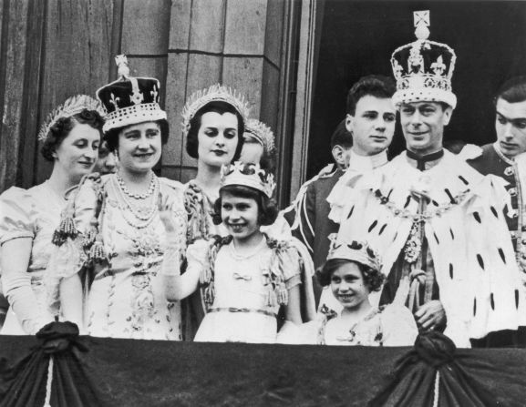 King George VI was originally the "spare" heir, but he was crowned when his older brother, Edward VIII abdicated the throne after less than a year in order to marry American divorcee Wallis Simpson.