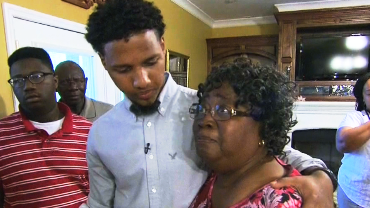 walter scott family meets man who filmed video