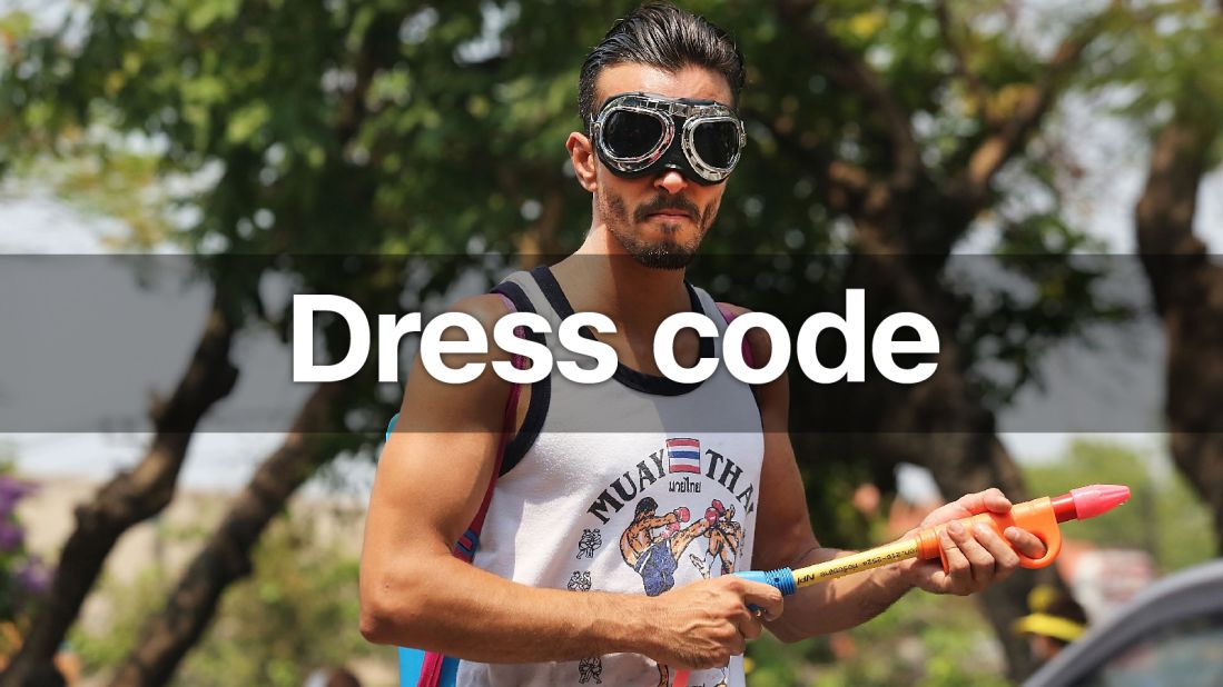 songkran tips dress code