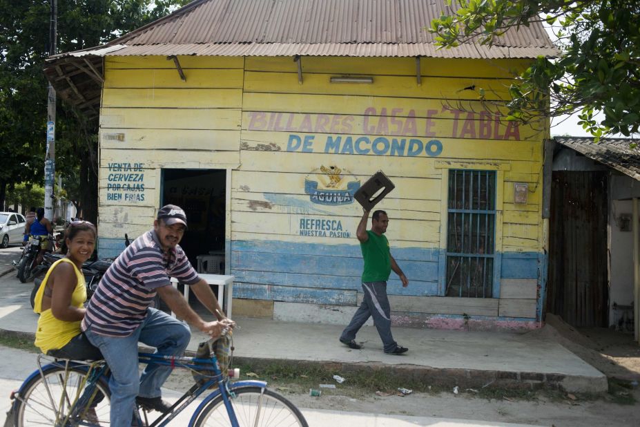 <strong>Colombia in print: </strong>Ambassador Juan Carlos Pinzón recommends Gabriel García Márquez's magic realist novel "One Hundred Years of Solitude." Márquez was born in the Colombian village of Aracataca, pictured. 