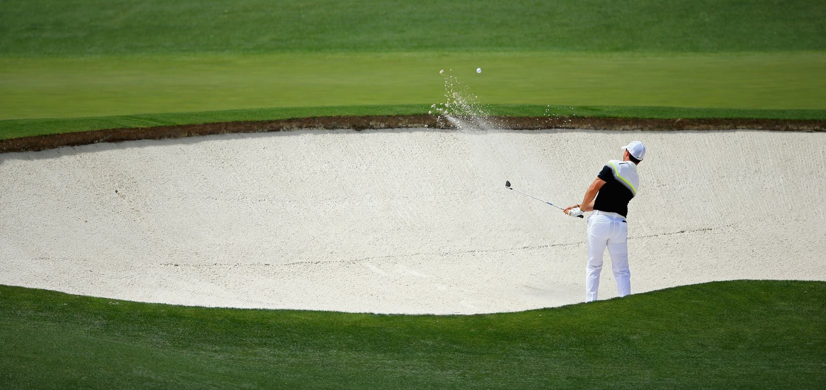 McIlroy enjoyed a brilliant front nine, but fell away during the last few holes.